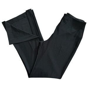 Lysse Women’s Size M Black Pull On Side Ankle Slit Wide Leg High Rise Pants